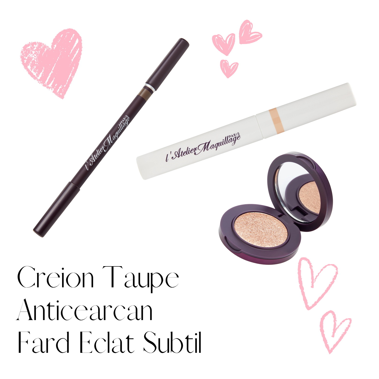 Anticearcan + Creion + Fard Cadou