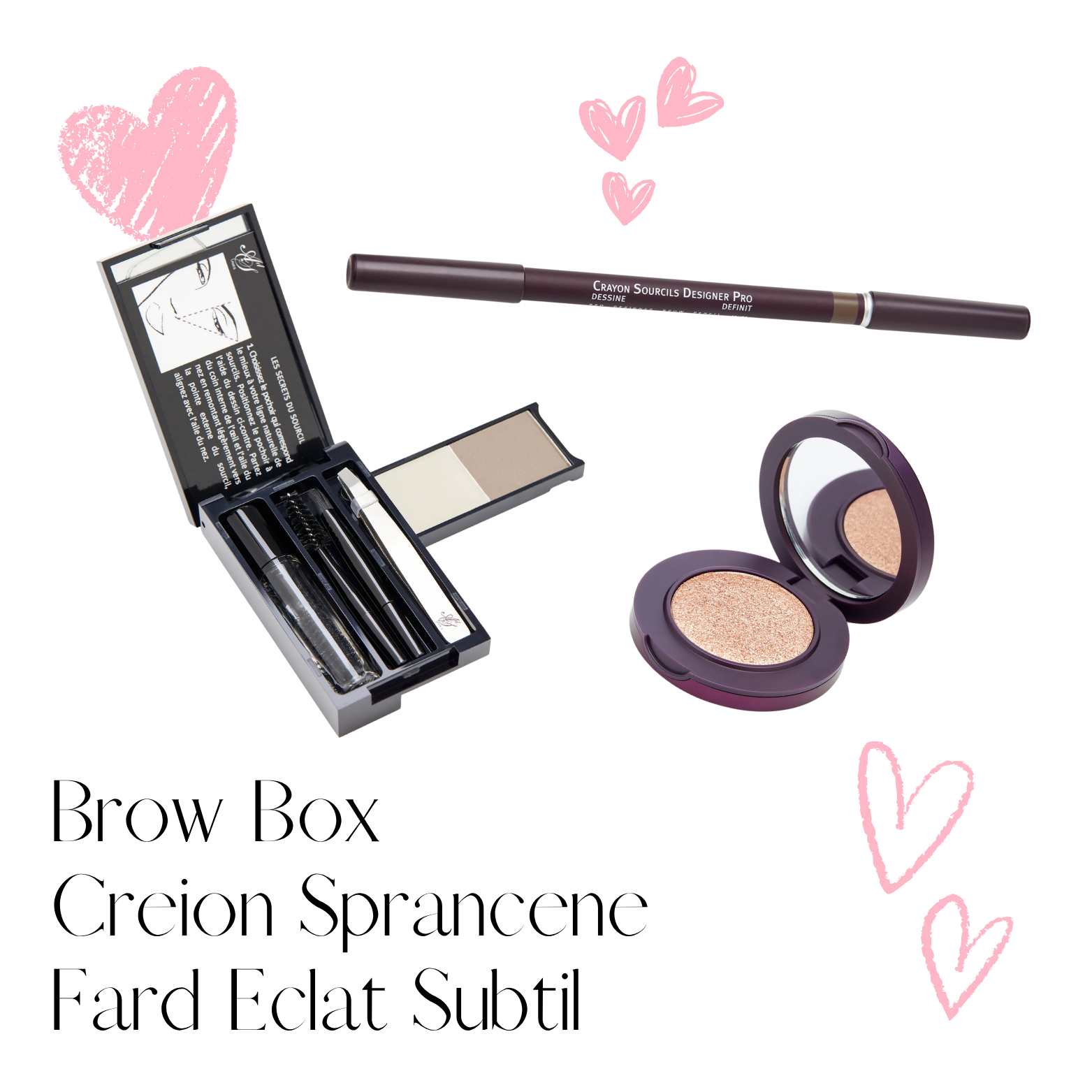 Brow Box + Creion + Fard de Ochi