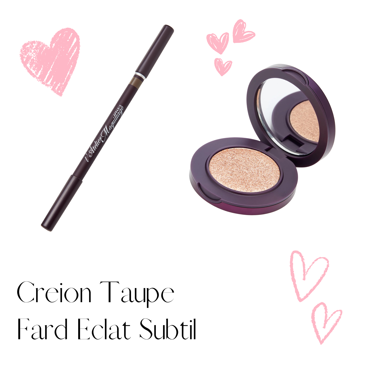 Creion Sprancene + Fard Cadou