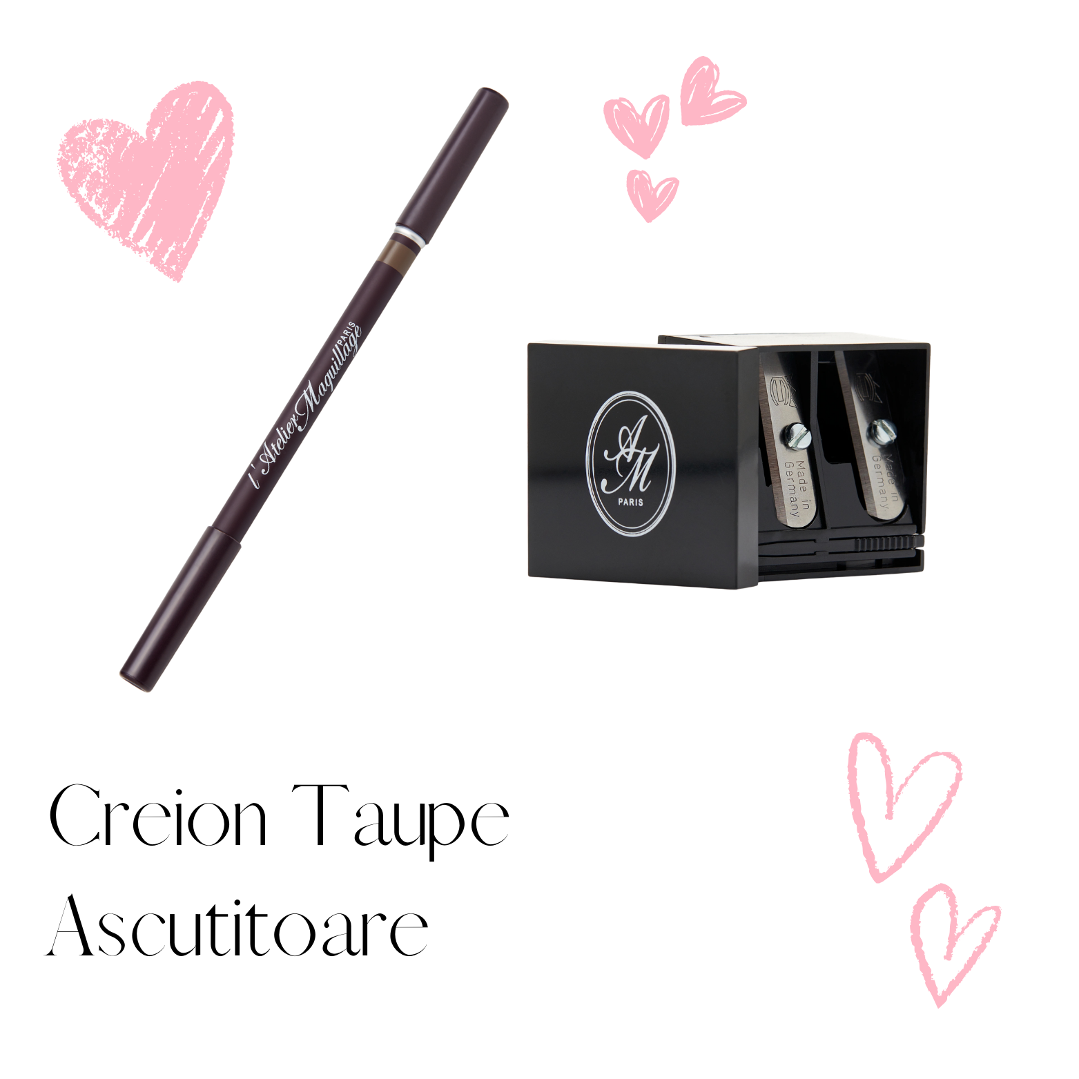 Creion Sprancene + Ascutitoare Cadou